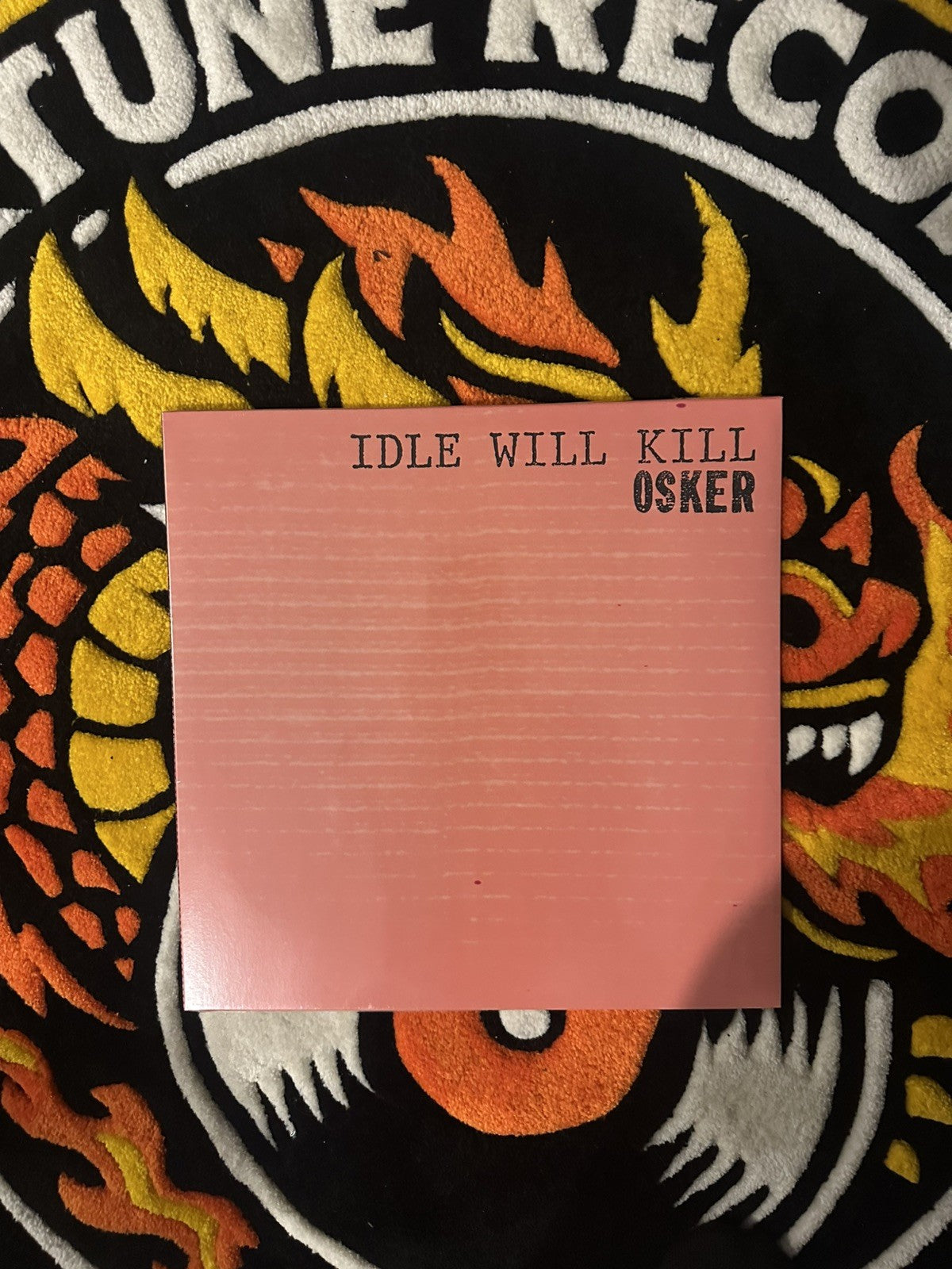 Osker Idle will Kill Vinyl Lp