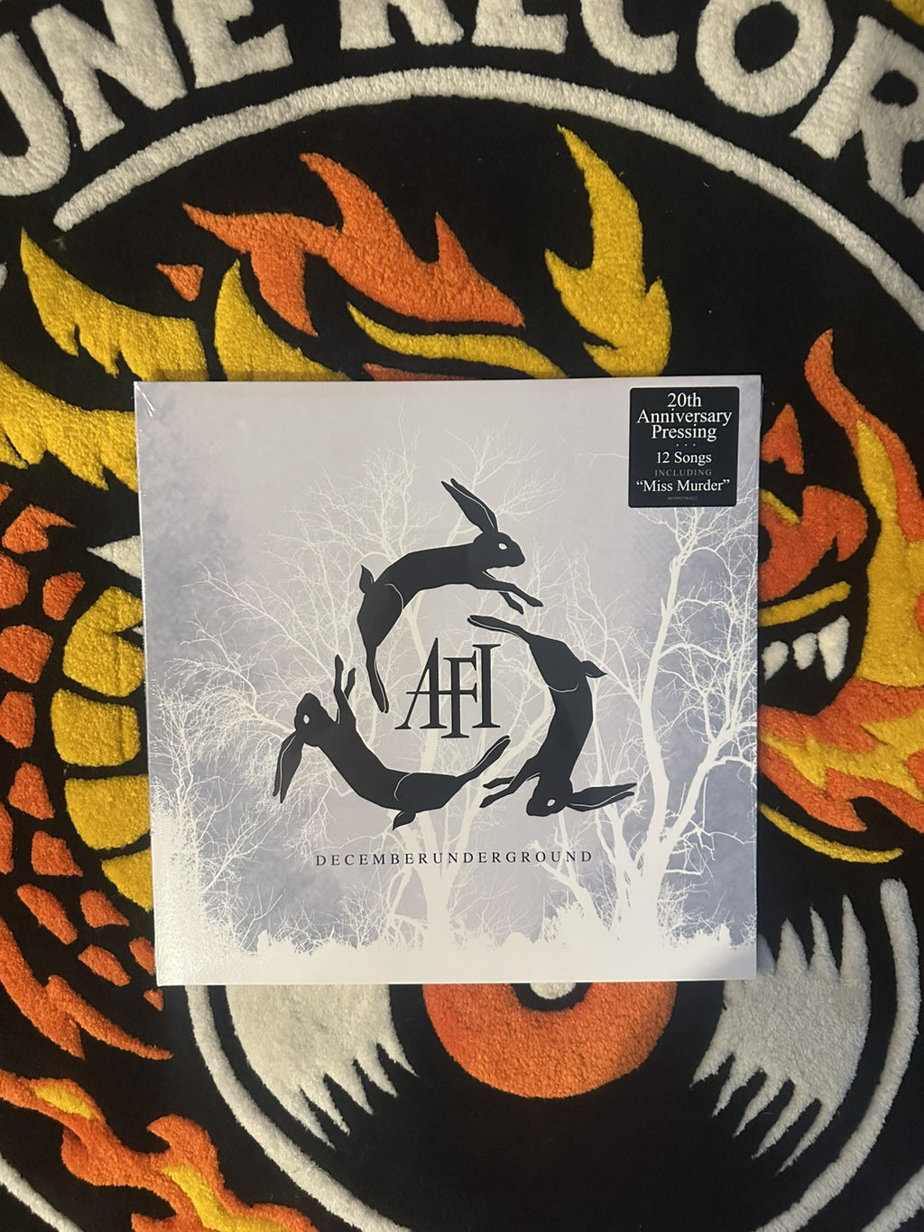 AFI Decemberunderground 20TH ANNIVERSARY Vinyl LP