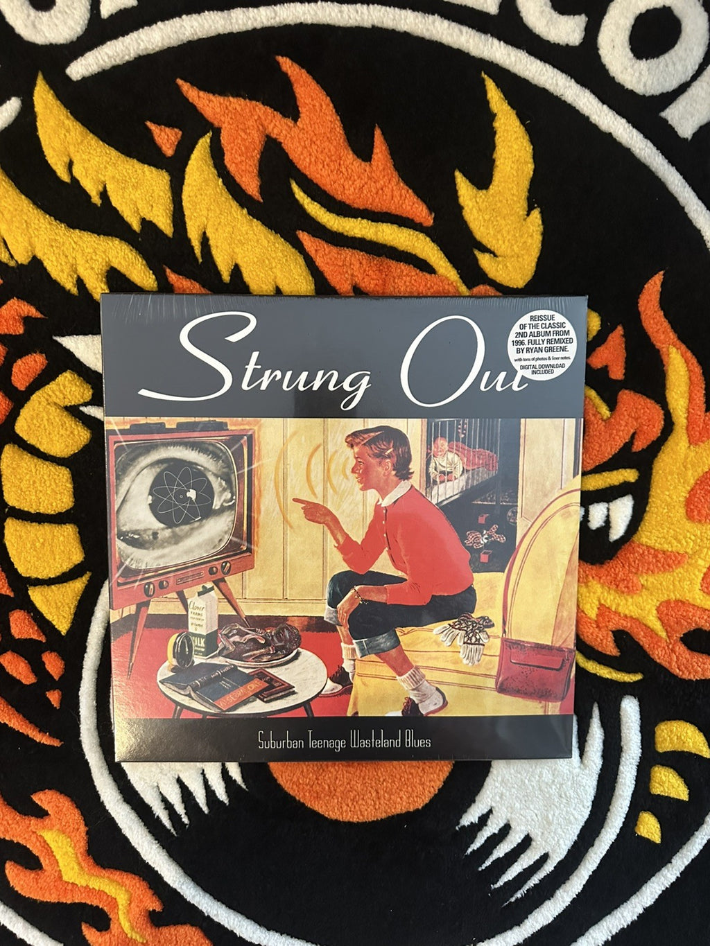 Strung Out Suburuban Teenage Wasteland Blues Vinyl Lp