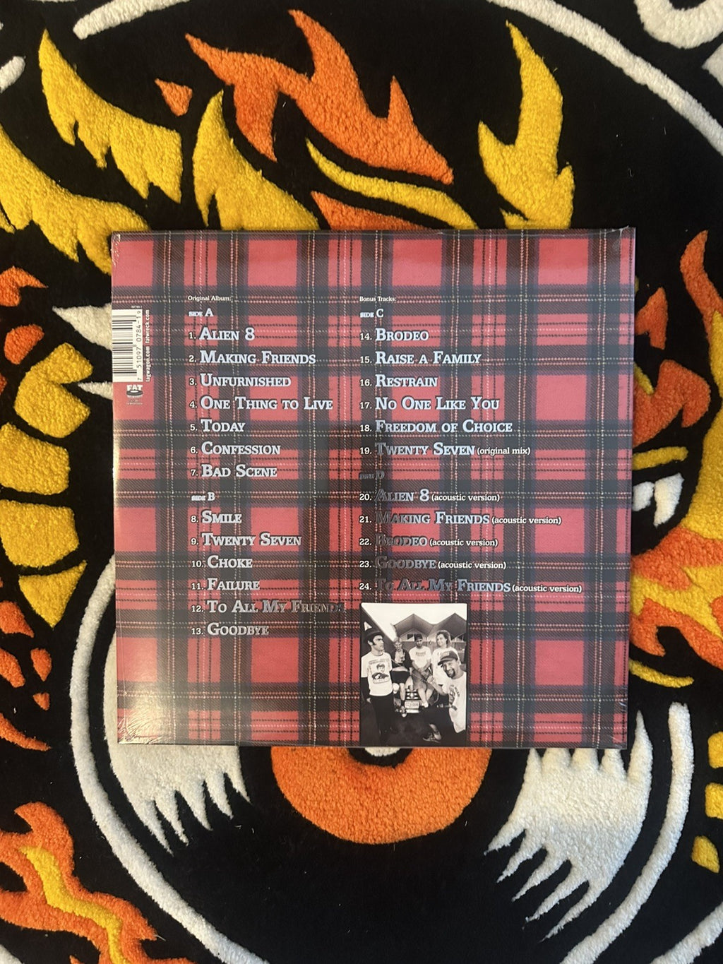 LAGWAGON double plaidinum x2 LP Vinyl Record