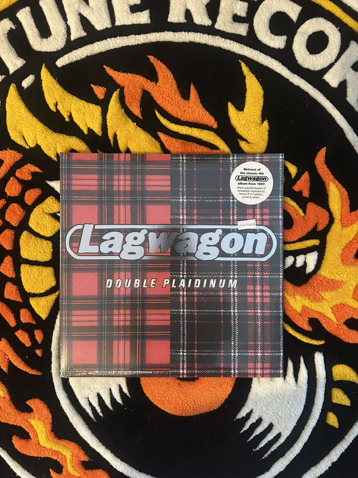 LAGWAGON double plaidinum x2 LP Vinyl Record