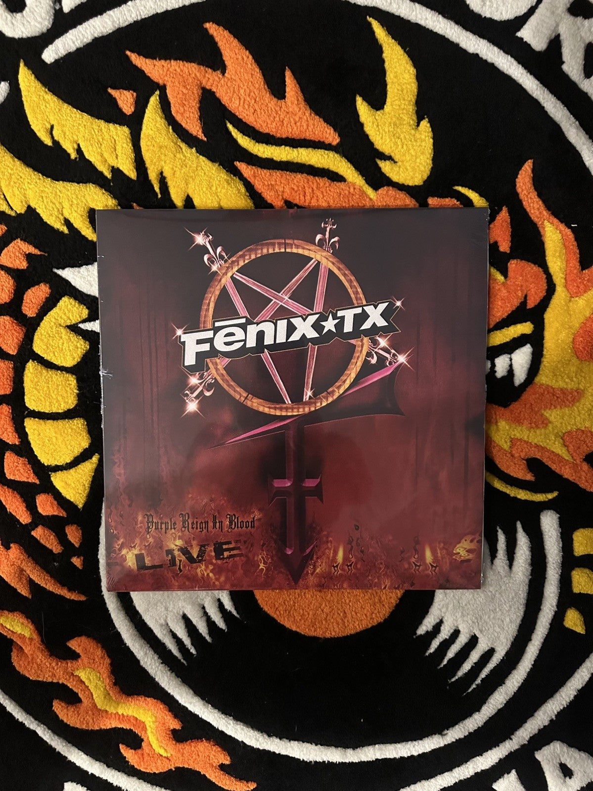 Fenix TX  PURPLE REIGN IN BLOOD (LIVE) Vinyl Lp