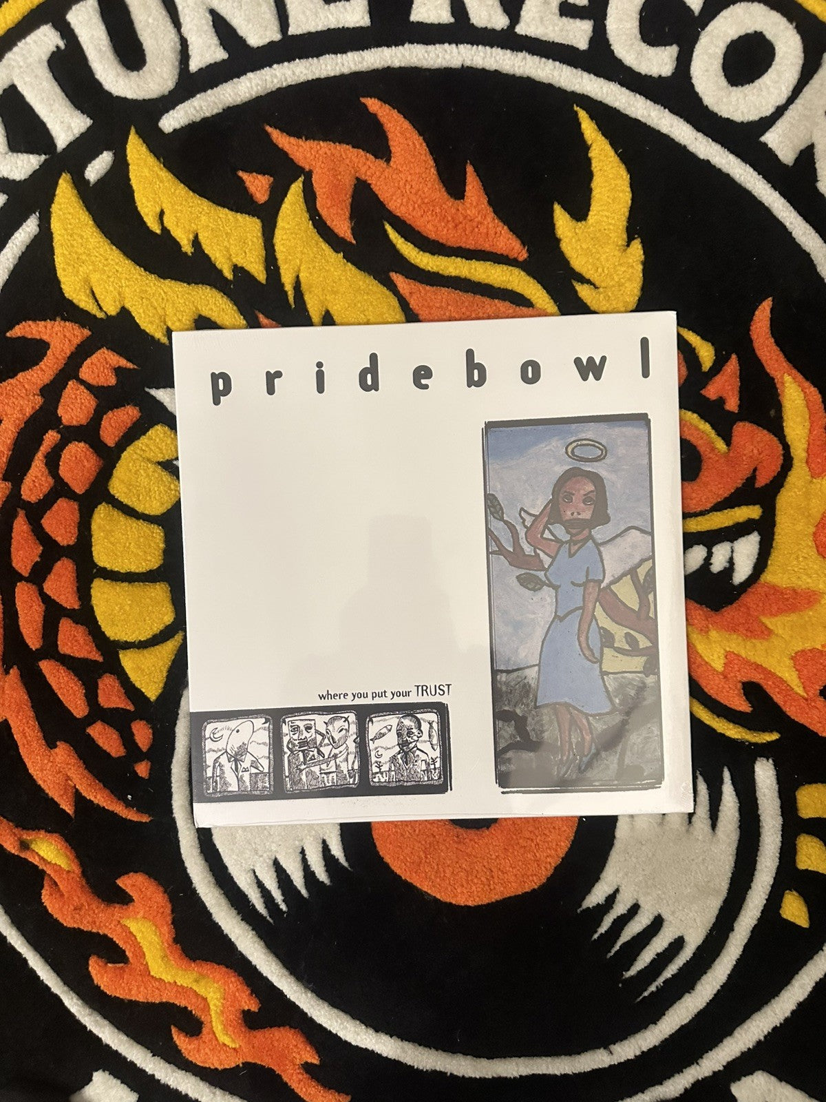 Pridebowl Where You Put Your Trust BLACK Vinyl Lp